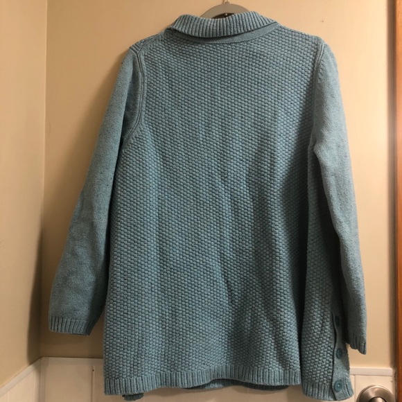 DONATED to WNC Helene Recovery Talbots 2X textured Sabrina Donegal Sweater - Picture 7 of 10